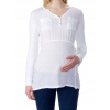 Dámska tehotenská košeľa biela Bellybutton Maternity, veľ. 42
