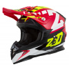 přilba X1.9D TARGA, ZED, dětská (červená/žlutá fluo/černá/bílá) 2025 S (48 cm)