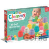 CLEMENTONI Soft Clemmy Sada 20 mäkkých kociek