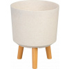 Strend Pro kvetináč, farba White Weath Finish, 24,5x24,5x31 cm