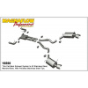 MagnaFlow výfuk 16560 BMW E63/ E64; 645Ci 2004-05; 650i 2006-10 (MagnaFlow #16560 Cat-Back Touring Series)