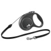 Vodítko FLEXI Black Design lanko černé S - 5 m 1ks