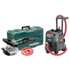 Metabo Náradie - Súprava renovačnej brúsky 125 mm a priemyselného vysávača 691001000