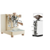 Lelit Bianca PL162T V3, gold + Eureka Mignon Libra, CR white