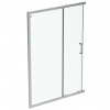 Ideal Standard Connect 2 Posuvné sprchové dvere, dvojdielne, 110 cm, silver bright/číre sklo K9263EO