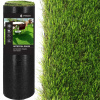 Umelá zelená tráva 1m x 15m 45mm (UMELÁ TRÁVA 45mm ZELENÝ KOBEREC Z ROTKY 1m NA BALKÓN TERASOVÝ DOM ZÁHRADU)