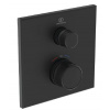 Ideal Standard CeraTherm Navigo - Termostatická sprchová batéria pod omietku, hodvábna čierna A7301XG