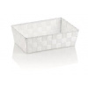 KELA Koš ALVARO PP, bílá 29,5x20,5x8,5cm KL-23020