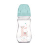Antikoliková fľaša Canpol Babies EasyStart 240 ml zelená