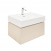 Swiss aqua technologies Koupelnová skříňka s umyvadlem SAT Feel 60x30x46 cm pískově béžová mat SATFEEL60BEU2B