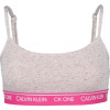 Calvin Klein UNLINED BRALETTE sivá,ružová,biela Dámska podprsenka S