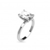iZlato Forever Obruč z bieleho zlata solitaire pre 2ct diamant Bella, 18K CSTM5750W-200