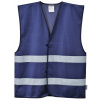 Portwest F474 IONA Reflexná vesta XXL/3XL, Námornícka modrá