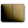 Busch-Jaeger kryt sériové tlačidlo bronz 2CKA001751A1773; 2CKA001751A1773