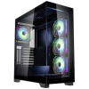 Kolink Kolink Unity Peak ARGB Midi-Tower Showcase, Tempered Glass - schwarz midi tower púzdro, herné puzdro, PC skrinka čierna; UNITY PEAK BLK