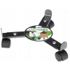 Regulovateľný podstavec pod kvetináče ProGarden 330213 strieborný 30 cm
