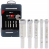 Sada vrtákov do dierovačov na keramiku, gres 6-12 mm, 5ks Distar DrillKIT