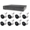 KAMEROVÝ SET 1x AVTECH DVR DGD1009AV a 8x 2MPX Bullet KAMERA AVTECH DGC1105YFT