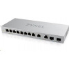 Zyxel XGS1010-12 v2, 12-Port Gigabit Unmanaged Switch with 8-Port 1G + 2-Port 2.5G + 2-Port SFP+ XGS1010-12-ZZ0102F