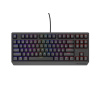 Herná klávesnica Genesis THOR 230/TKL/RGB/Outemu Red/Drôtové USB-A/ CZ- SK layout/Čierna NKG-2209