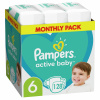PAMPERS Active Baby Plienky Veľkosť 6 128 ks 13-18 kg