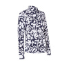 Callaway Abstract Floral Sun Protection Top Peacoat dámska bunda - L