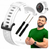 Remienok ChronSmarta pre smart hodinky Amazfit T‐Rex a T‐Rex Pro, 22 mm, biely