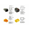 BIHR CONNECTOR SET 090 FRKW 6 PLUG X5