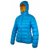 Dámska páperová bunda Warmpeace Tacoma Lady Ocean/nugget gold XL