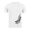 DRAGOWA krátke tričko spartan army Myles, biela 160g/m2 - 4XL