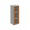 Hobis Policová skriňa Strong P, 40x115,2x40 cm, čerešňa/sivá