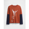 GAP Children's T-shirt - Boys modrá | horčicová L GAP 1200146183677