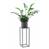 Stojan na kvety - Kvetinový kovový stojan 60 cm Gray Loft (Stojan na kvety - Kvetinový kovový stojan 60 cm Gray Loft)