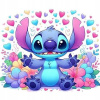 CUKROVÁ TLAČ jedlý obrázok na tortu Cukrová hmota Stich Stitch Sticz Lilo #71