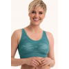 Protetická podprsenka ESSENTIAL LACE light smaragd