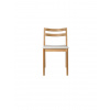 Ferm Living Jedálenská stolička Boda – prírodný dub/off-white