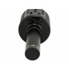 Bezdrôtový bluetooth mikrofón, karaoke reproduktor, modulátor hlasu, okrúhly