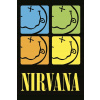 CUKROVÁ TLAČ jedlý obrázok na tortu Cukrová hmota NIRVANA SMILEY SQUARES + MENO