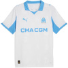 Puma Olympique Marseille Home Shirt 2025 2026 Adults White/Blue S