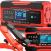 VÝKONNÝ INTELIGENTNÝ NABÍJAČ 10A AKUMULÁTORA LCD AUTOMAT 24V 12V