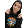 detská mikina VANS GIRLS PROJECT CAT PO HOODIE Black L