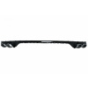 KITT Rear Bumper Spoiler Valance Diffuser Double Outlet suitable for Audi Q8 S-Line (2018-) Silver Tips