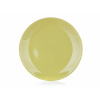 BANQUET Tanier keramický plytký AMANDE 26,5 cm, svetlo zelený lesk