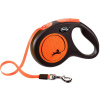 Vodítko Flexi Neon S 5m - páska (do 15kg) Farba: Oranžová