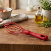 BALLARINI Rosso 28 cm - kuchynská šľahačka / vareška na vajcia z kuchynského silikónu