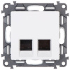 LEGRAND Zásuvka dátová Valena Life 753141 2xRJ45 UTP 5E biela