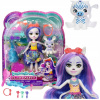 Mattel ENCHANTIMALS LALKA ZEMIRAH ZEBRA + zvieratko delux