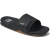 šľapky REEF FANNING SLIDE Black/Silver 40