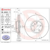 BREMBO Brzdový kotúč BREMBO 09.A542.11