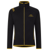 Mikina La Sportiva Promo Fleece Men black/yellow